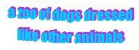 dog zoo Sticker