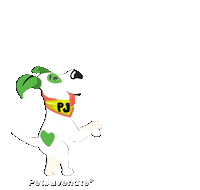 Good Work Wow Pj Petjuvenate Sticker by PetJuvenate - PJ