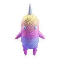 Happy Cotton Candy Sticker