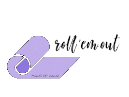 Power Yoga Sticker by HAUS OF BARZ