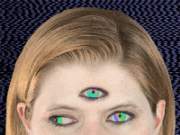 Looking Third Eye GIF by Sarah Zucker