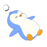 Tired Good Night Sticker by Pudgy Penguins