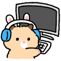 Happy Hamster Sticker
