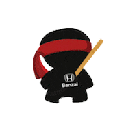 HondaBanzai yoshi banzaihonda hondabanzai yoshimascote Sticker