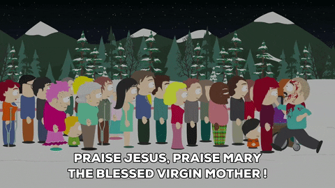 happy walking GIF by South Park 