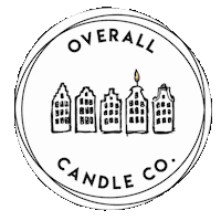 Overallcandleco candle flame cosy gezellig Sticker