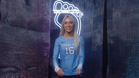 Excited Lets Go GIF by UNC Tar Heels