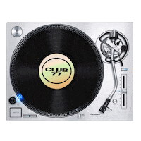 Vinyl Record Technics 1200 Sticker by Club 77