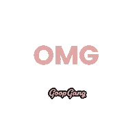 Wow Omg Sticker by Goop Gang