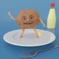 ayamurata dance dancing fart potato GIF