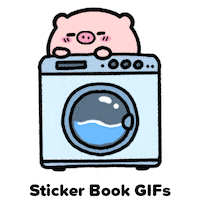 Bored Pig Sticker by Sticker Book iOS GIFs