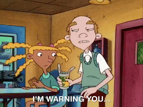 hey arnold nicksplat GIF