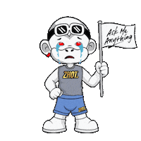 Sad Mood Sticker by Zhot