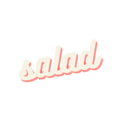 Salad Sticker