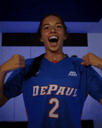 Womens Soccer GIF by DePaul Blue Demons