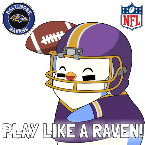Game Day Football Sticker by Pudgy Penguins