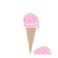 Sad Summer Sticker