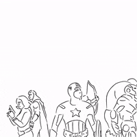 captain america disney GIF by niallycat