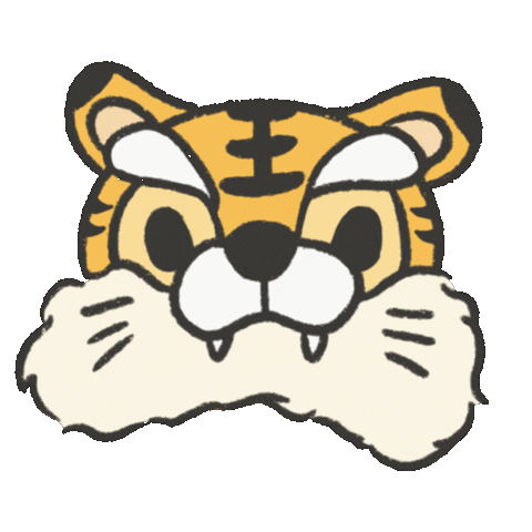 Chinese New Year Tiger Sticker