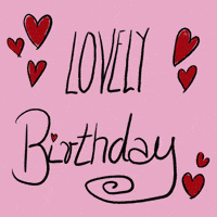 Happy Birthday Love GIF by scholzydesign