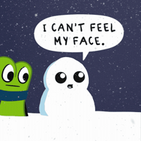 Snow Winter GIF by Tubby Nugget