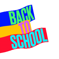 School Flag Sticker