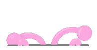 Pink Loop Sticker by Josie Hogendoorn