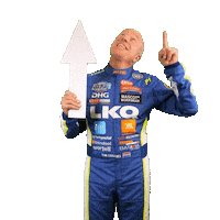 Point Up Tom Coronel Sticker by Coronel Dakar