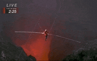 Nik Wallenda Highwire GIF by Volcano Live! with Nik Wallenda
