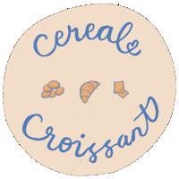 Food Croissant Sticker