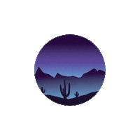 OfficeGiphs retro 80s aesthetic moon Sticker