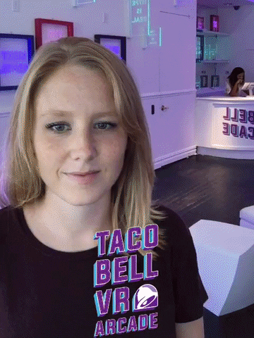 vrarcade GIF by Taco Bell VR Arcade