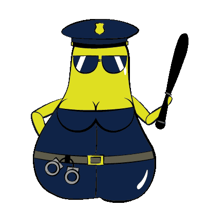 Sexshoperas giphyupload policia sexshop peras Sticker
