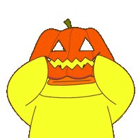 Jack O Lantern Halloween Sticker