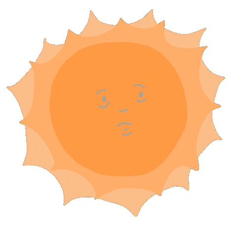Sun 太陽 Sticker