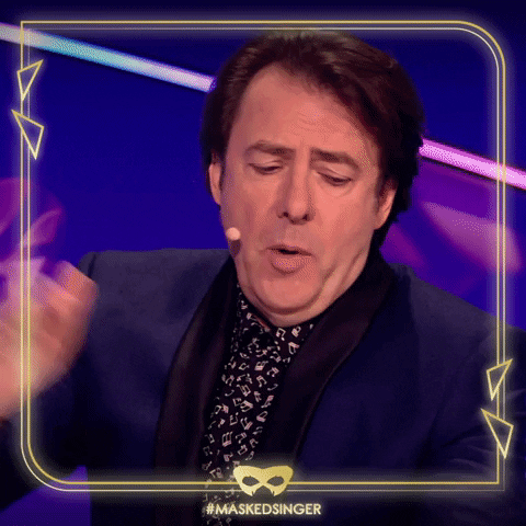 Jonathan Ross GIF by The Masked Singer UK
