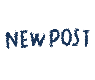 New Post 文字 Sticker