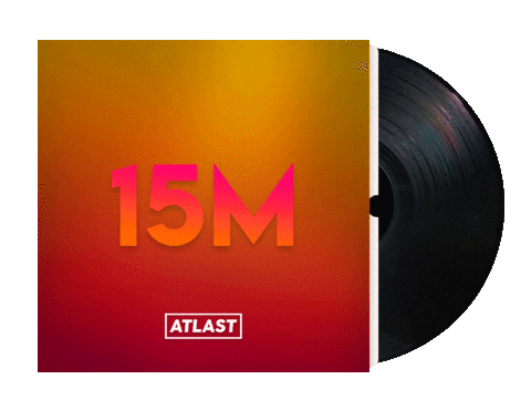 Fifteen Million Vinyl Sticker by ATLAST