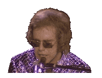 Rocket Man Sticker by Elton John