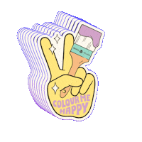 mariakillam colour wheel colour me happy neutral colour wheel maria killam Sticker