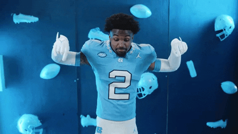 North Carolina Football GIF by UNC Tar Heels
