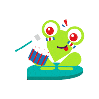 yosoykolbicr frog costarica tricolor rana Sticker