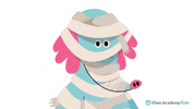 trick or treat elephant GIF by Khan Academy Kids