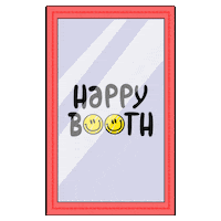 HappyBooth photobooth switzerland selfies mirrorbooth Sticker