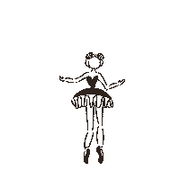 Girl Dancing Sticker