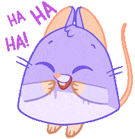 Ha Ha Ha Smile Sticker by Bibi.Pet