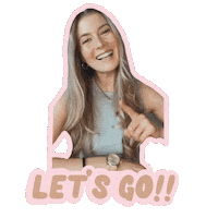 Doing It Now Lets Go Sticker by Caroline's Choice