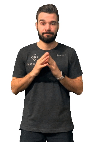 VeevoExperience giphyupload reaction trainer pensando Sticker