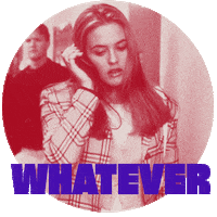 whatever Sticker by CherryPicks