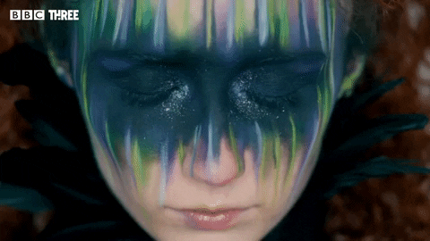 Glow Up Make-Up GIF by BBC Three